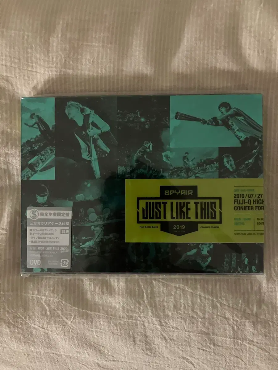 SPYAIR 스파이에어 JUST LIKE THIS 2019 DVD | 브랜드 중고거래 플랫폼